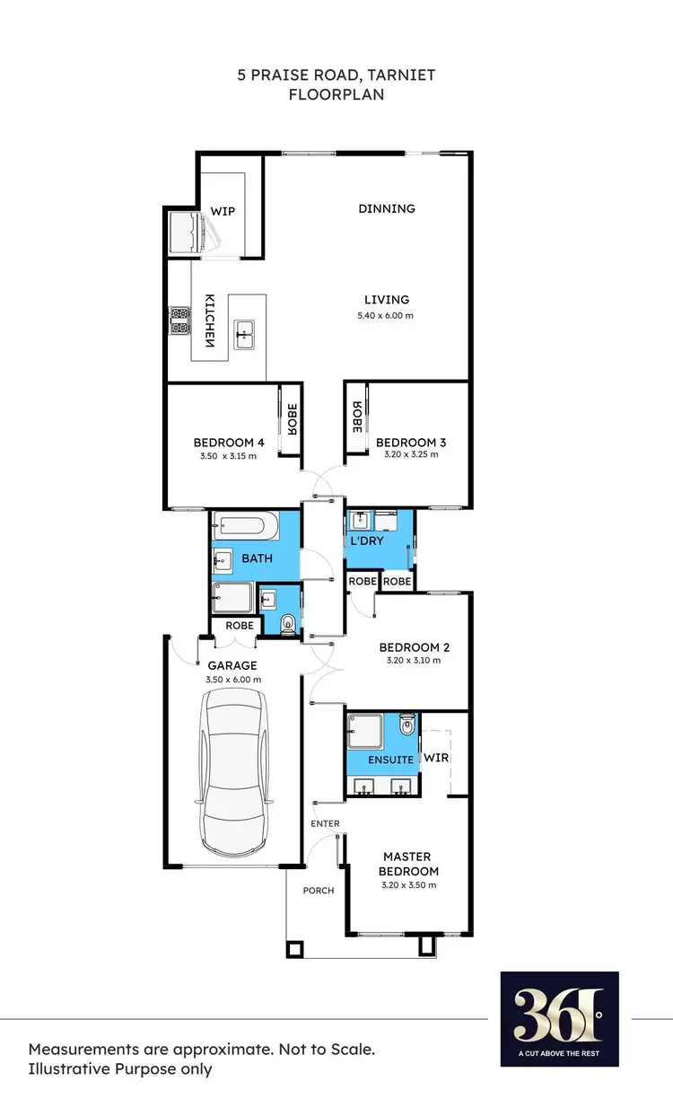 Floorplan of Homely house listing, 5 Praise Road, Tarneit VIC 3029