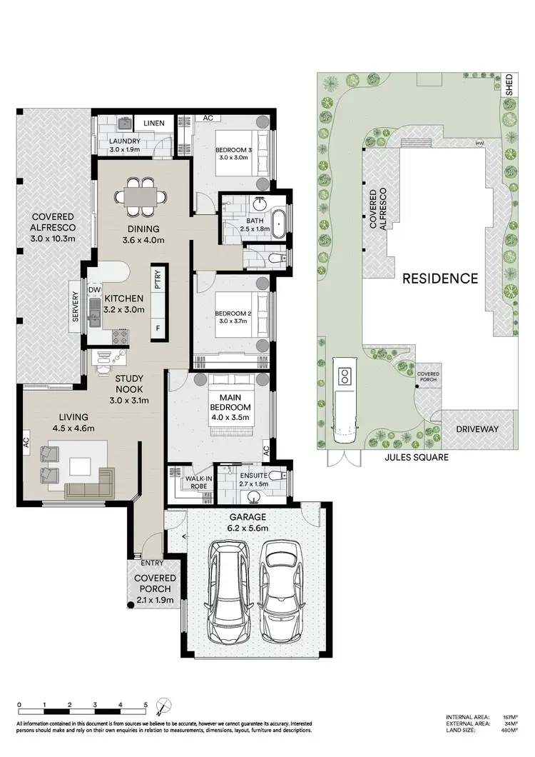 Floorplan of Homely house listing, 33 Jules Square, Currimundi QLD 4551