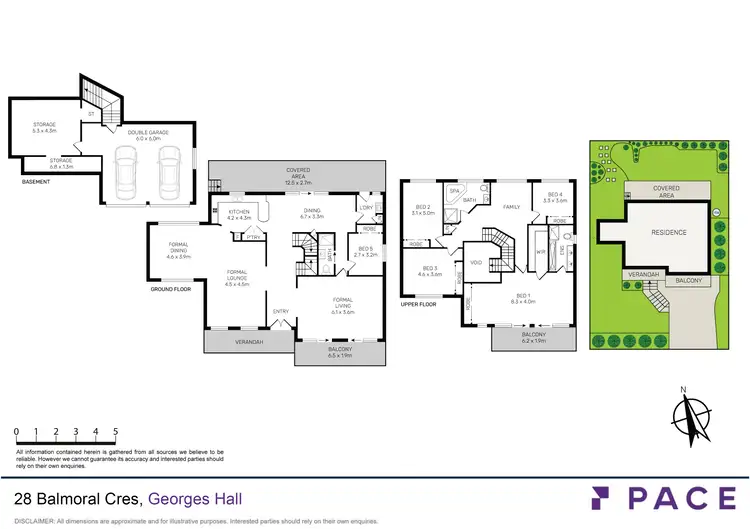 Floorplan of Homely house listing, 28 Balmoral Crescent, Georges Hall NSW 2198