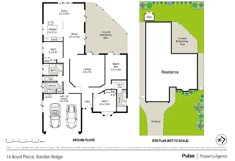 Floorplan of Homely house listing, 16 Boyd Place, Barden Ridge NSW 2234