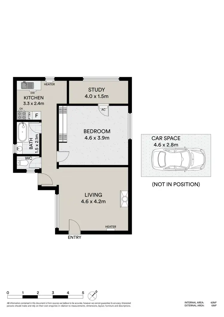 Floorplan of Homely apartment listing, 2/26 Dalgety Street, St Kilda VIC 3182