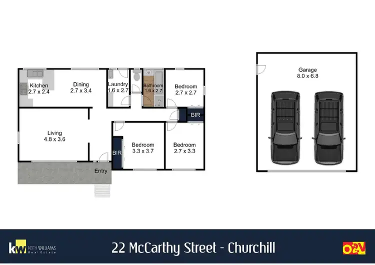 Floorplan of Homely house listing, 22 McCarthy Street, Churchill VIC 3842