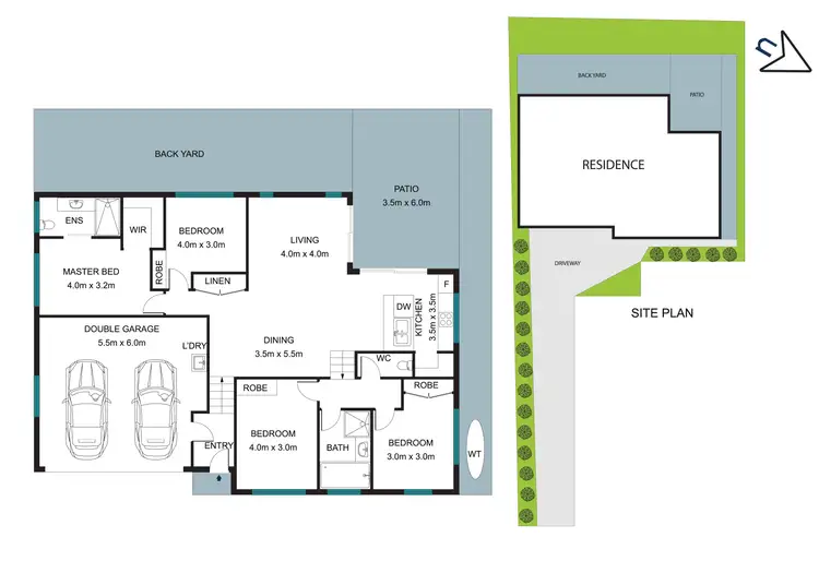 Floorplan of Homely house listing, 105A Delaware Drive, Macquarie Hills NSW 2285