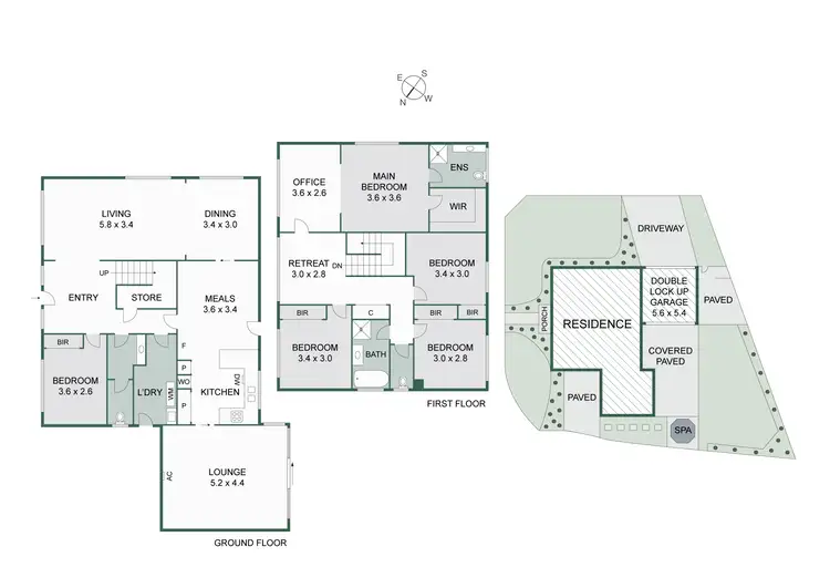Floorplan of Homely house listing, 20 Sutherland Avenue, Aspendale Gardens VIC 3195