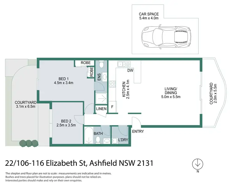 Floorplan of Homely apartment listing, 22/106-116 Elizabeth Street, Ashfield NSW 2131