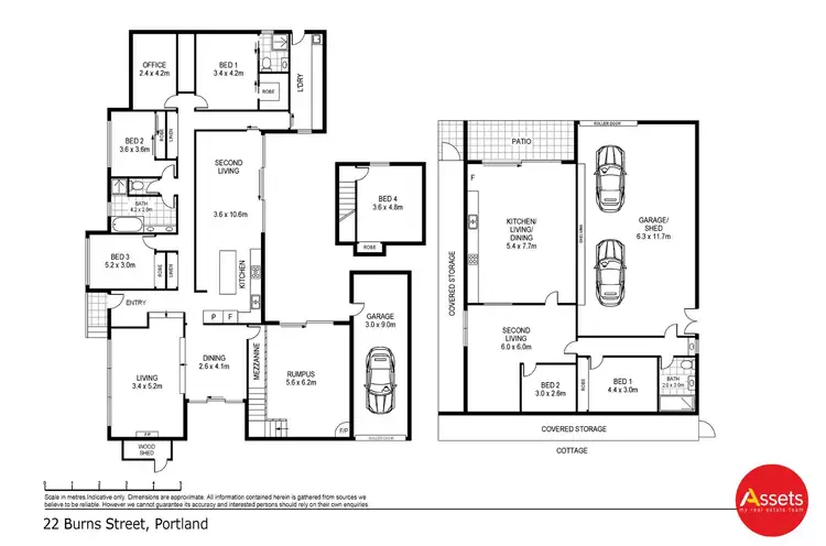 Floorplan of Homely house listing, 22 Burns Road, Portland VIC 3305
