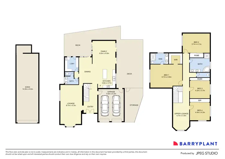 Floorplan of Homely house listing, 15 Parrakeet Court, Taylors Lakes VIC 3038