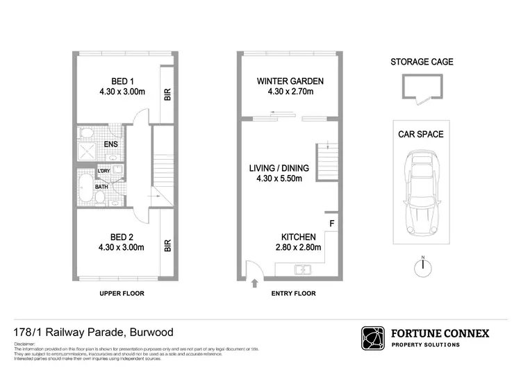 Floorplan of Homely apartment listing, 178/1 Railway Parade, Burwood NSW 2134