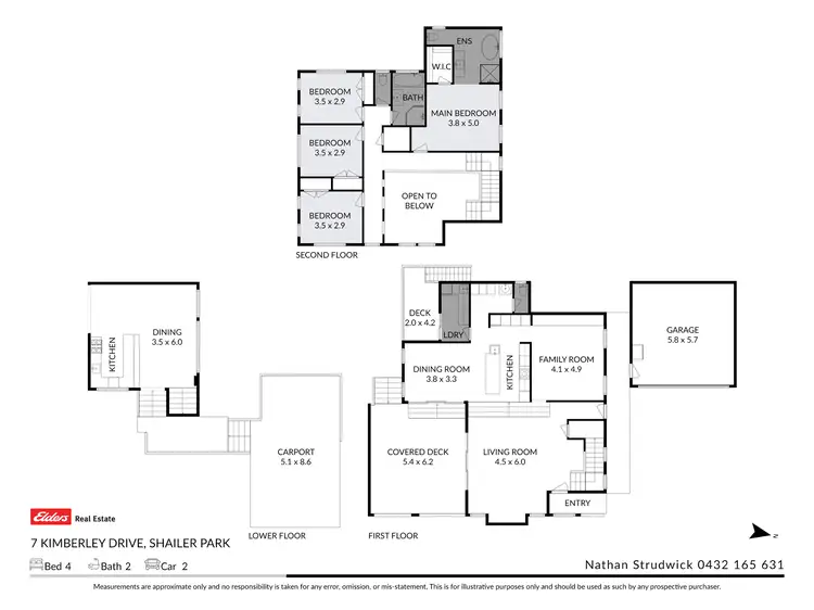 Floorplan of Homely house listing, 7 Kimberley Drive, Shailer Park QLD 4128