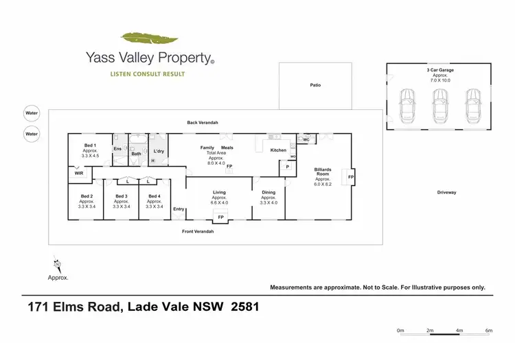 Floorplan of Homely rural property listing, 171 Elms Road, Yass NSW 2582