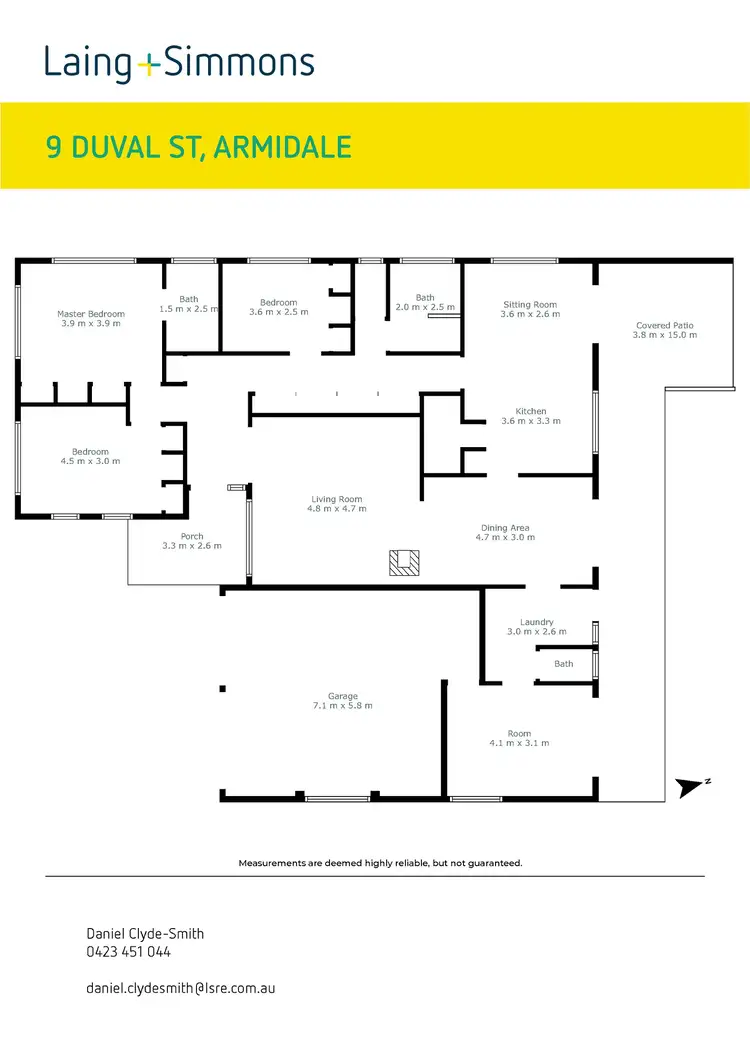 Floorplan of Homely house listing, 9 Duval Street, Armidale NSW 2350