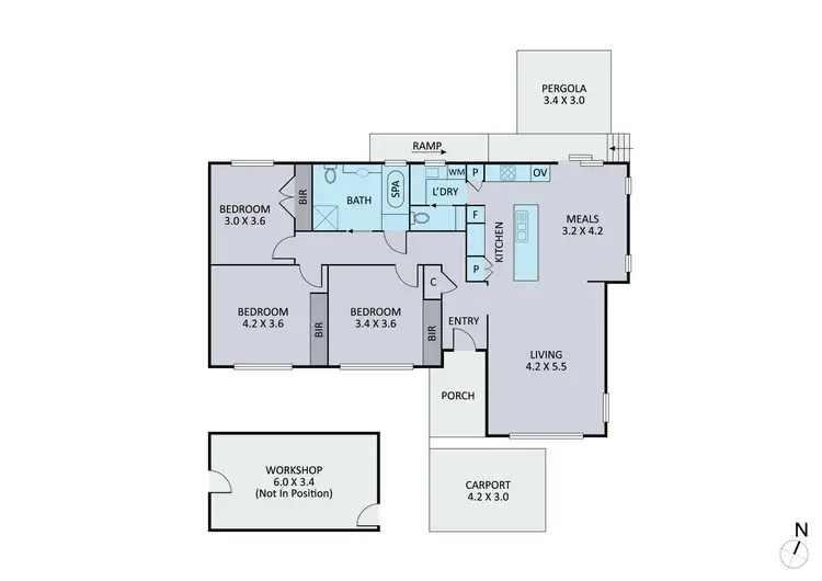 Floorplan of Homely house listing, 279 Maroondah Highway, Croydon North VIC 3136
