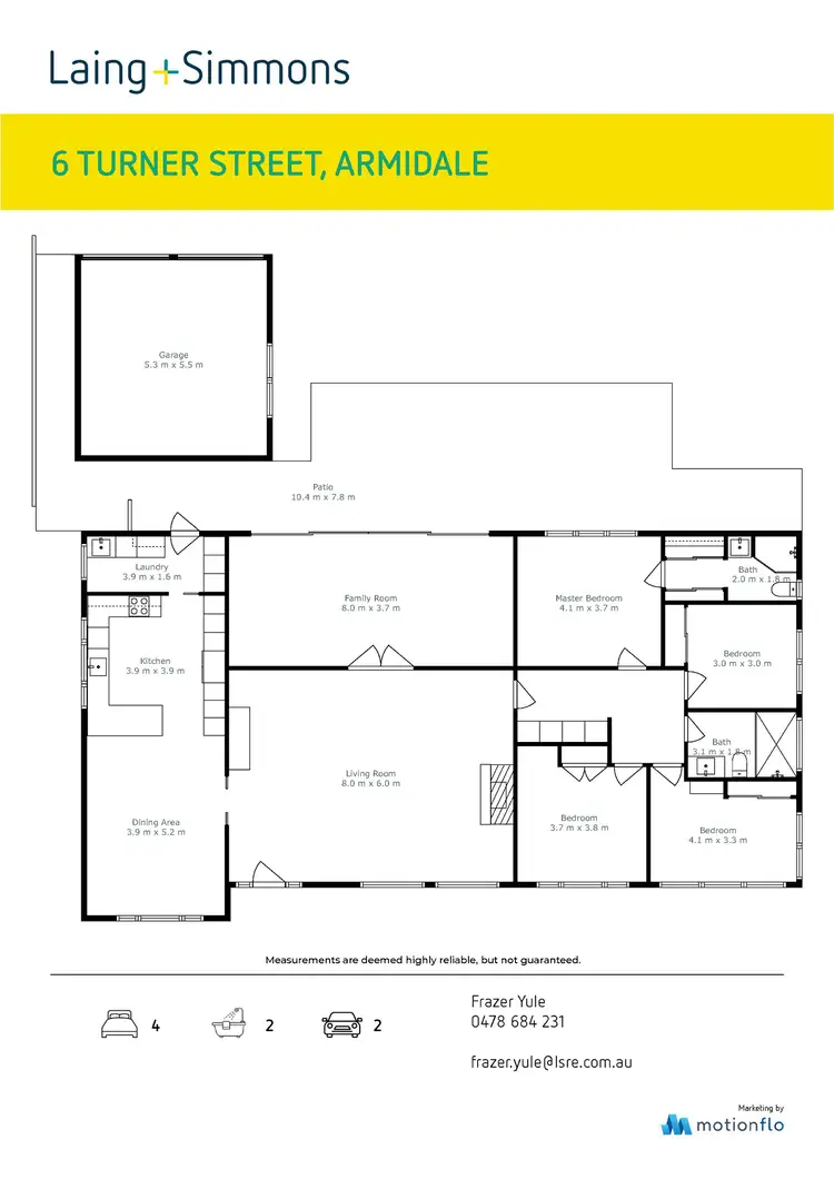 Floorplan of Homely house listing, 6 Turner Street, Armidale NSW 2350