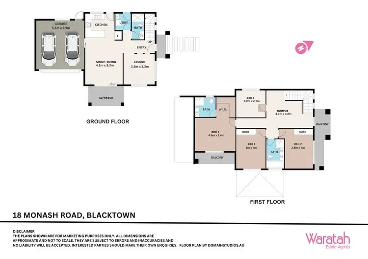 Floorplan of Homely house listing, 18 Monash Road, Blacktown NSW 2148