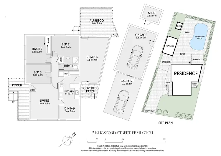 Floorplan of Homely house listing, 5 Kingsford Street, Ermington NSW 2115