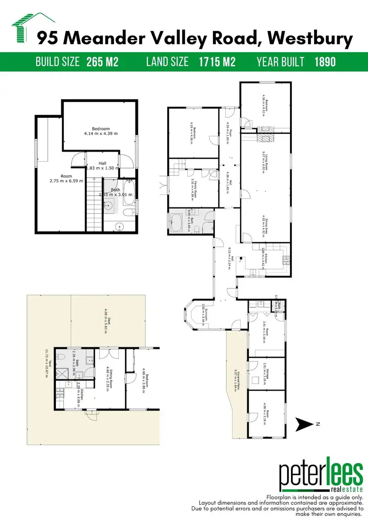 Floorplan of Homely house listing, 95 Meander Valley Road, Westbury TAS 7303