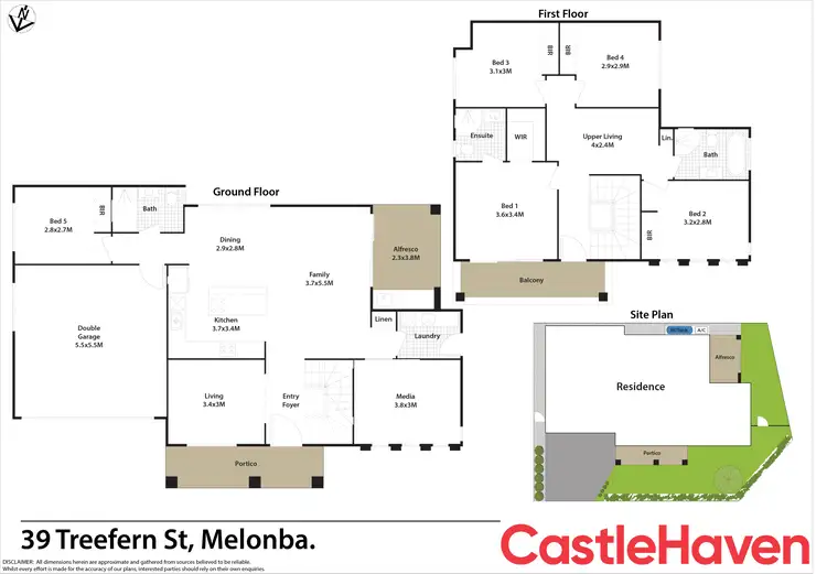 Floorplan of Homely house listing, 39 Treefern Street (Melonba), Marsden Park NSW 2765