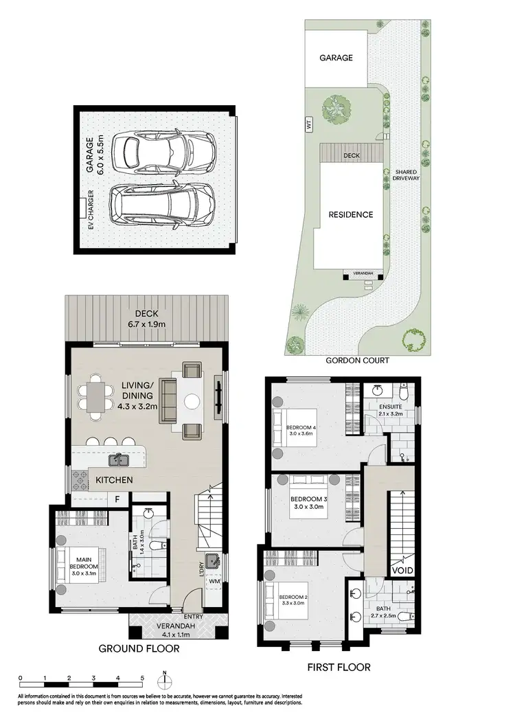 Floorplan of Homely unit listing, 1/12 Gordon Court, Ringwood VIC 3134