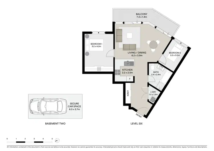 Floorplan of Homely unit listing, 605/9-11 Wollongong Road, Arncliffe NSW 2205