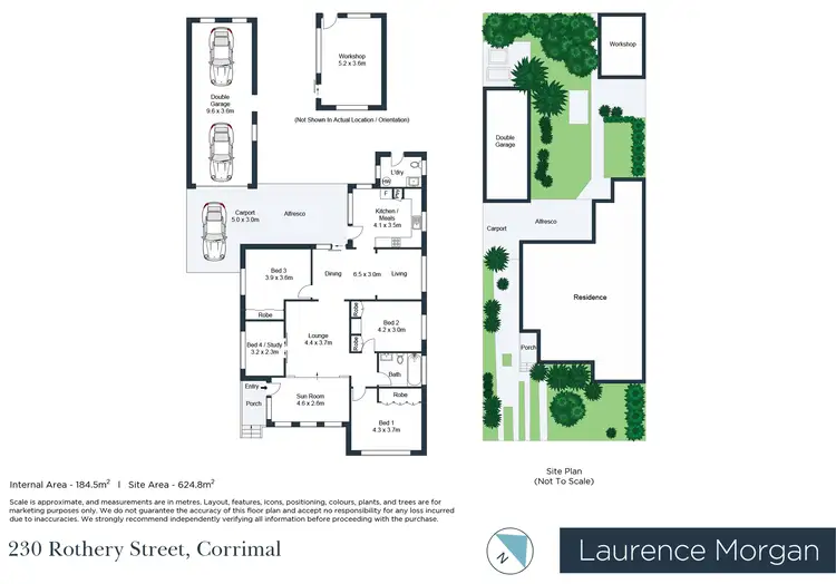 Floorplan of Homely house listing, 230 Rothery Street, Corrimal NSW 2518