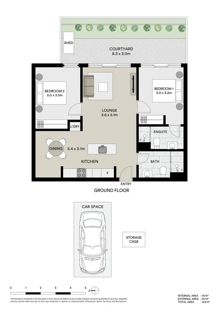 Floorplan of Homely apartment listing, G04/362 Burwood Highway, Burwood VIC 3125
