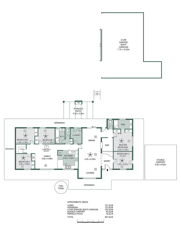 Floorplan of Homely house listing, 30 Sprigg Road, Piccadilly SA 5151