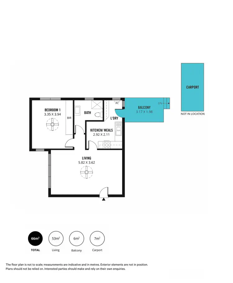 Floorplan of Homely unit listing, 8/6 Byron Street, Glenelg SA 5045