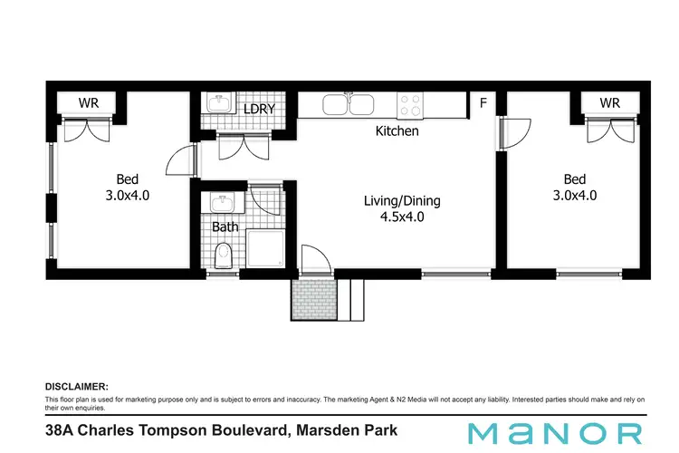 Floorplan of Homely house listing, 38A Charles Tompson Boulevard, Marsden Park NSW 2765