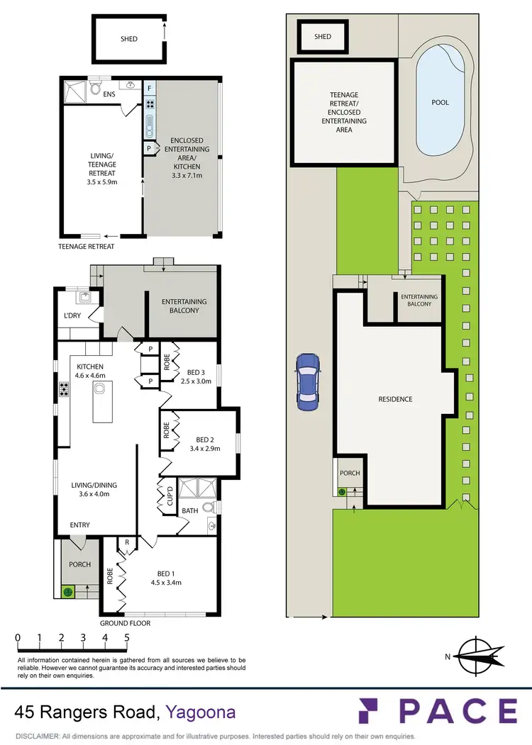 Floorplan of Homely house listing, 45 Rangers Road, Yagoona NSW 2199
