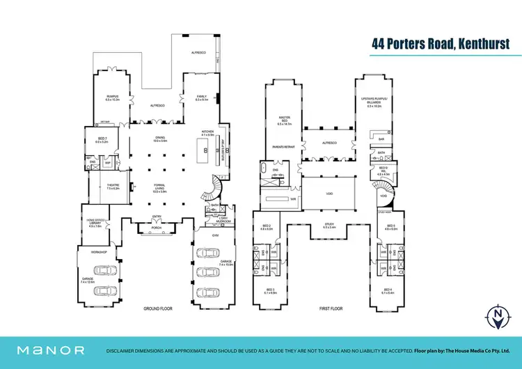 Floorplan of Homely rural property listing, 44 Porters Road, Kenthurst NSW 2156