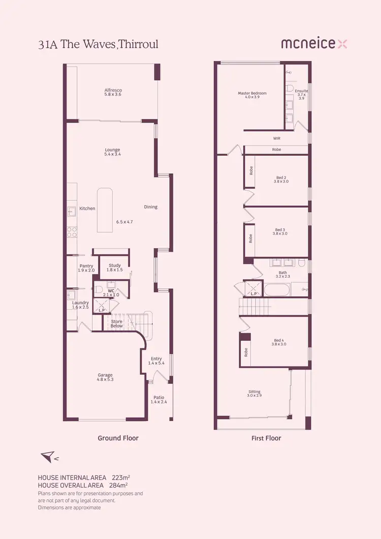 Floorplan of Homely semi-detached listing, 31a The Waves, Thirroul NSW 2515