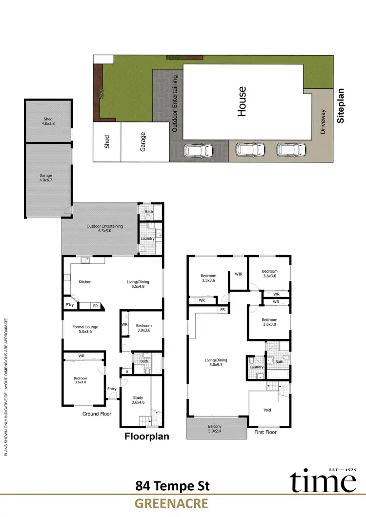 Floorplan of Homely house listing, 84 Tempe Street, Greenacre NSW 2190
