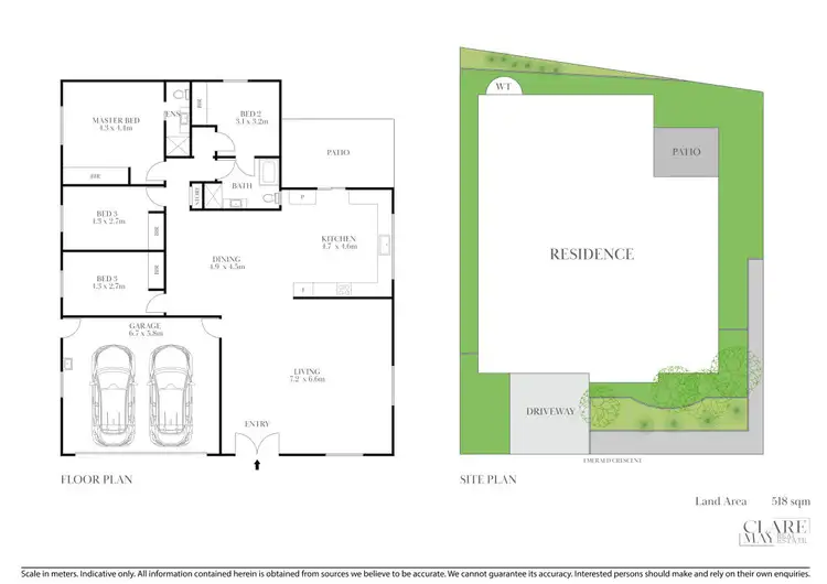 Floorplan of Homely house listing, 40 Emerald Crescent, Springfield QLD 4300