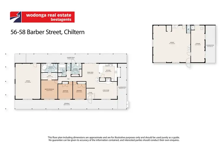 Floorplan of Homely house listing, 56-58 Barber Street, Chiltern VIC 3683
