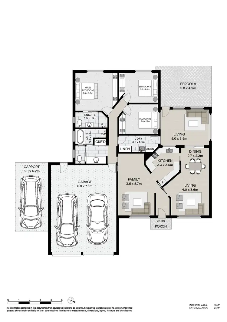 Floorplan of Homely house listing, 12 Milpara Court, Tamworth NSW 2340