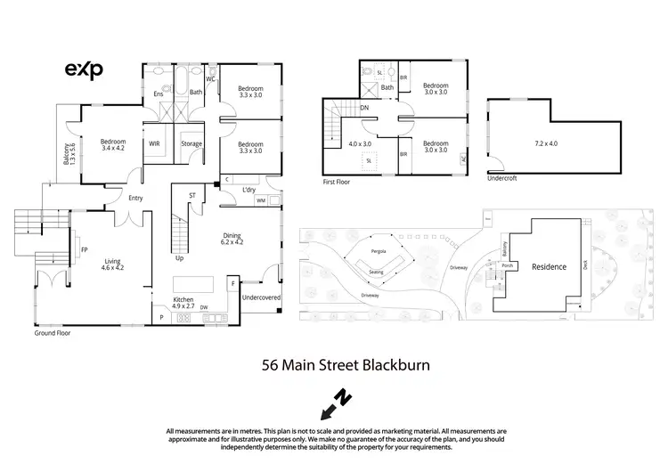 Floorplan of Homely house listing, 56 Main Street, Blackburn VIC 3130
