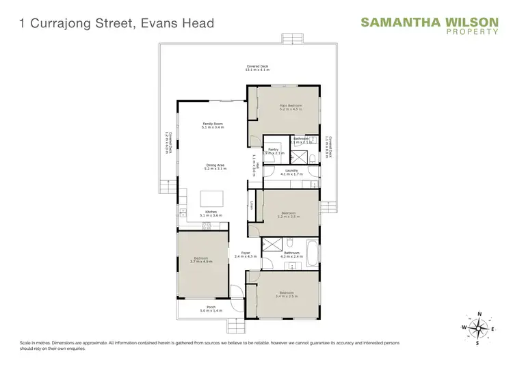 Floorplan of Homely house listing, 1 Currajong Street, Evans Head NSW 2473