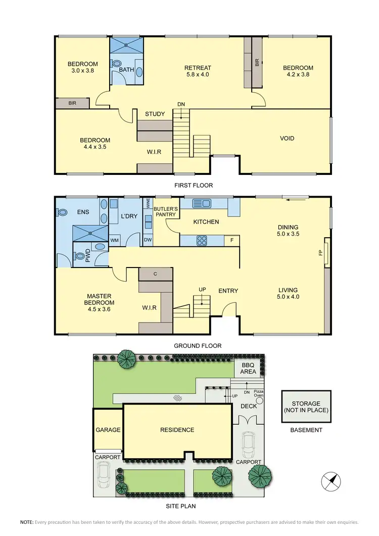 Floorplan of Homely house listing, Address available on request