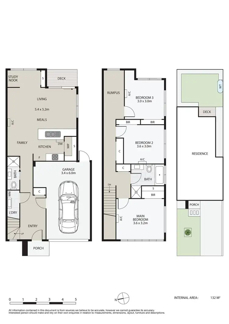 Floorplan of Homely townhouse listing, 13B First Street, Clayton South VIC 3169