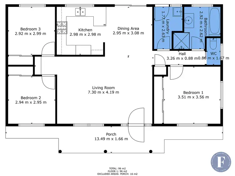 Floorplan of Homely house listing, 95 Long Street, Boorowa NSW 2586