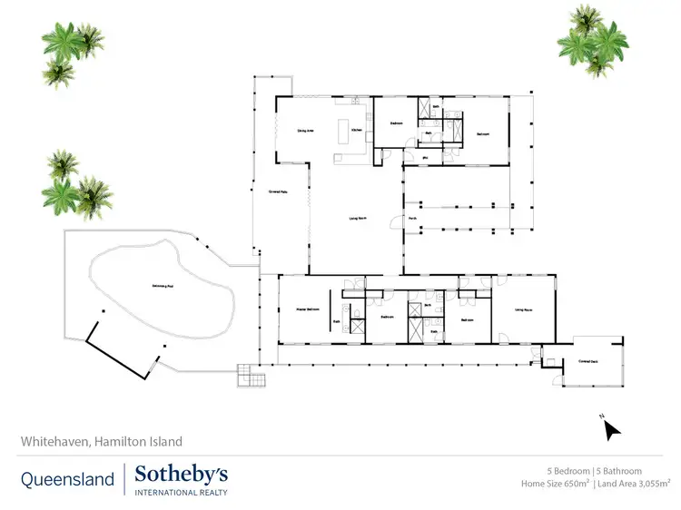 Floorplan of Homely house listing, 26 Melaleuca Drive, Hamilton Island QLD 4803