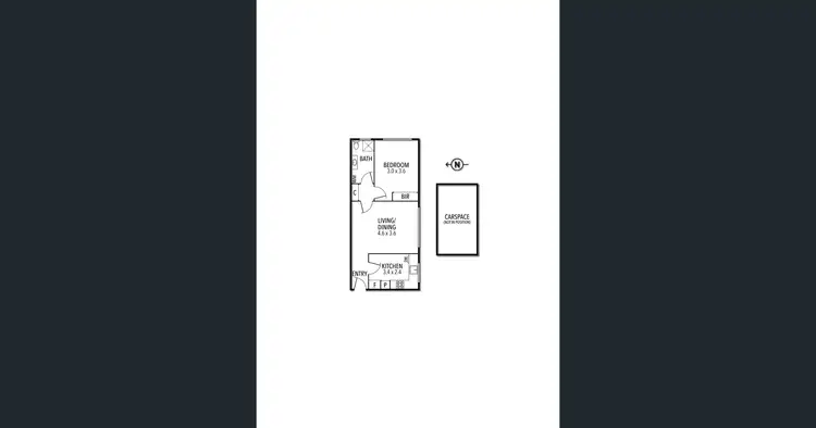 Floorplan of Homely apartment listing, 9/6 Closeburn Avenue, Prahran VIC 3181