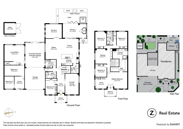 Floorplan of Homely house listing, 18 Bronson Circuit, Cranbourne North VIC 3977