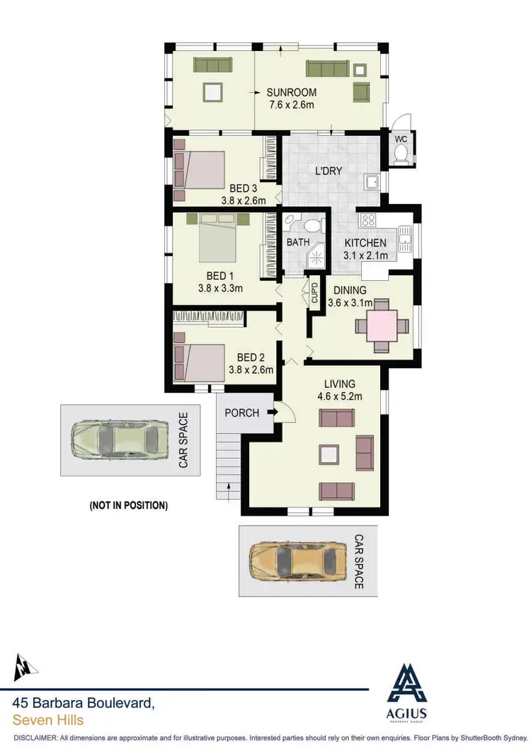 Floorplan of Homely house listing, 45 Barbara Boulevarde, Seven Hills NSW 2147