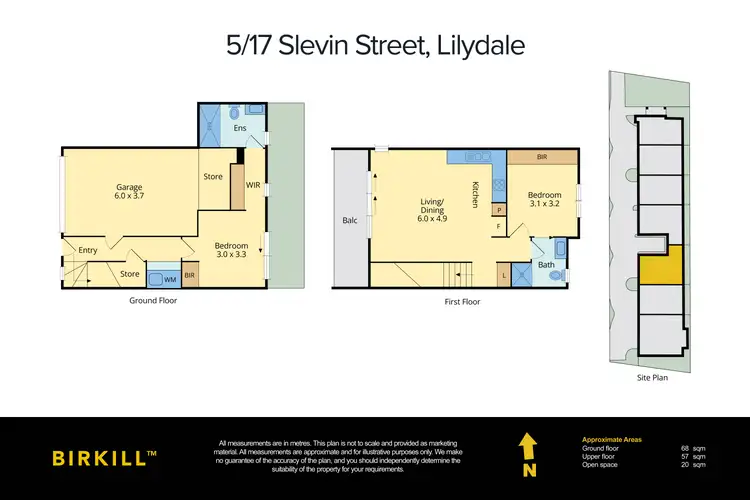 Floorplan of Homely house listing, 5/17 Slevin Street, Lilydale VIC 3140