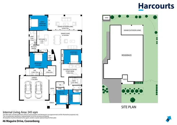 Floorplan of Homely house listing, 46 Maguire Drive, Cooranbong NSW 2265