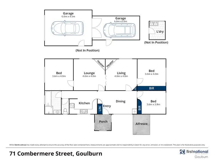 Floorplan of Homely house listing, 71 Combermere Street, Goulburn NSW 2580
