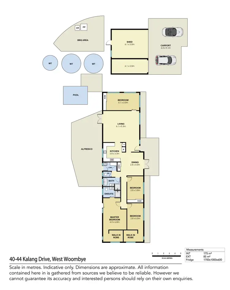 Floorplan of Homely house listing, 40-44 Kalang Drive, West Woombye QLD 4559