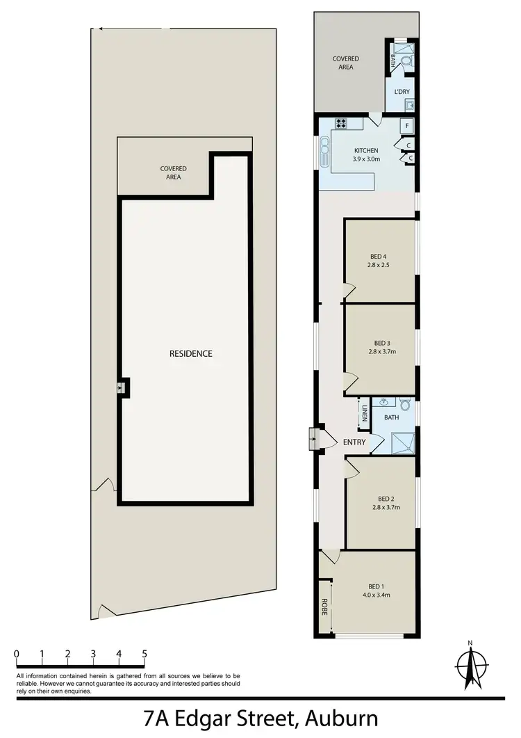 Floorplan of Homely house listing, 7A Edgar Street, Auburn NSW 2144