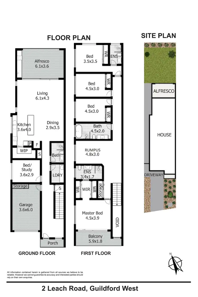 Floorplan of Homely house listing, 2 Leach Road, Guildford NSW 2161
